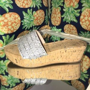 Wedge summer sandals